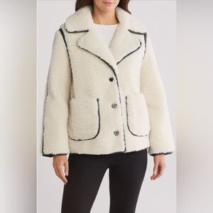 NWT ❤️ Jason Wu - White Faux Shearling Coat - MSRP $158